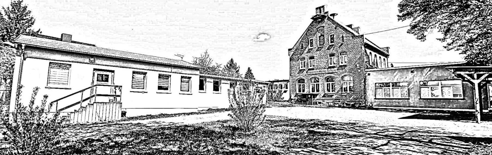 באד דירנברג Gaestewohnung Heinrich Heine Schule מראה חיצוני תמונה